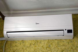 Дитячий табір в Коблево. Кондиціонер в кімнаті