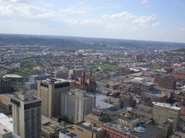 Вид на центр Цинциннати Вид на центр Цинциннати